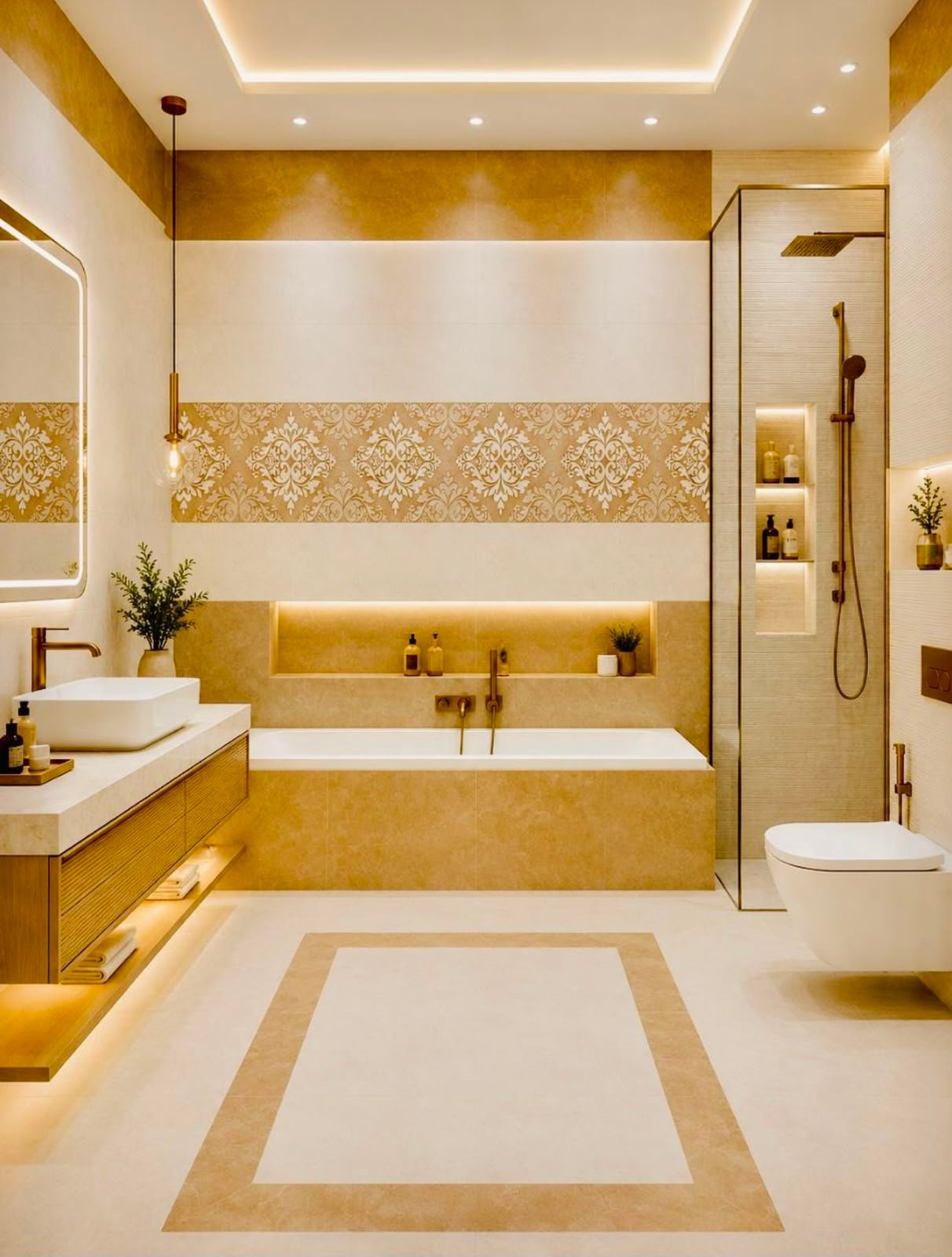 12x24 China Polish Tiles | Budget Friendly ✨ view 11